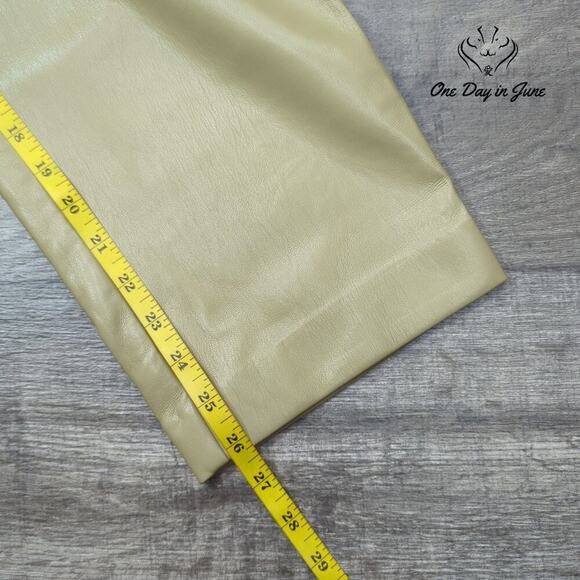 Babaton Faux Leather Pants Size 14 - Picture 5 of 6